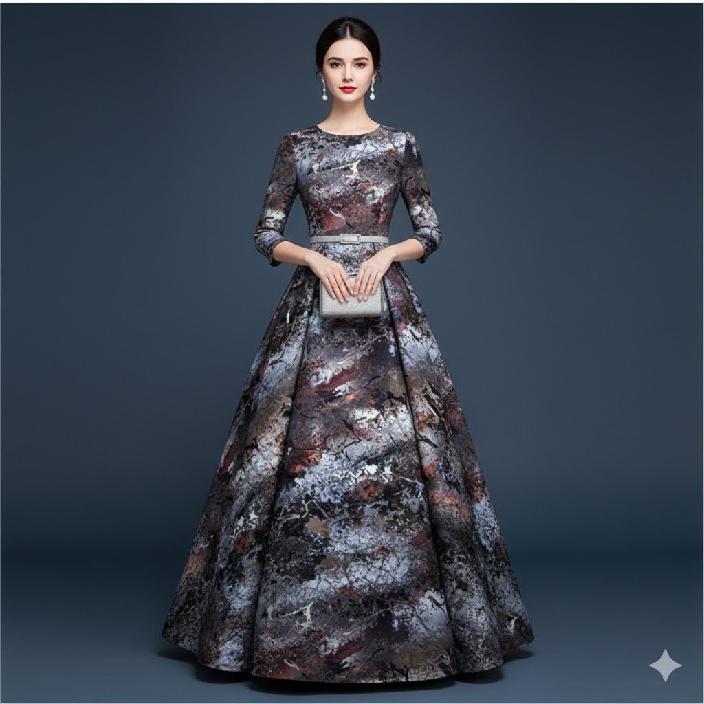 44432164132164132353363313234=== فستان شيك جميل راقي رخا ٤ new - Image 1